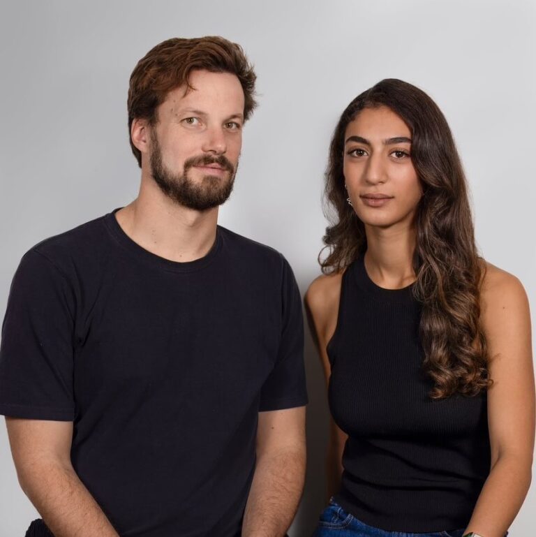 Levenue co-founders Benjamin Rieder and Zahra Alubudi
